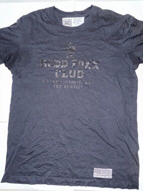 Redd Foxx Club LA Graphic Tee Black XXL RO Streetwear The Boss Is Back